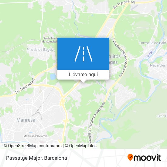 Mapa Passatge Major