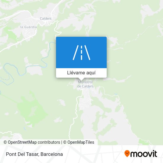 Mapa Pont Del Tasar