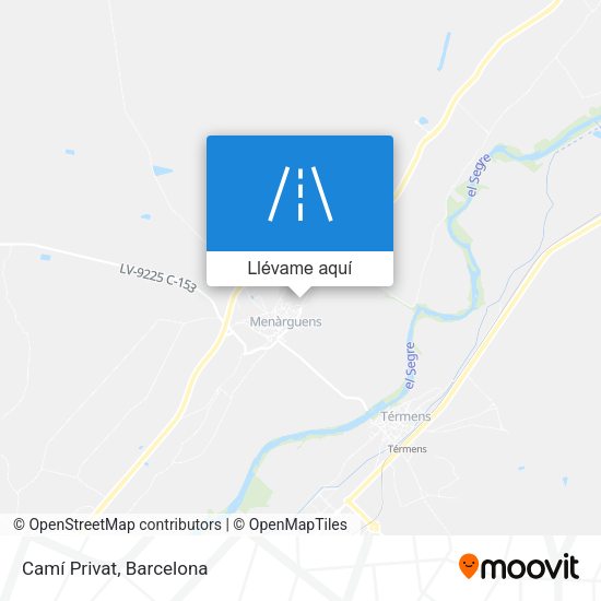 Mapa Camí Privat