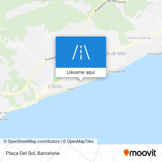 Mapa Plaça Del Sol