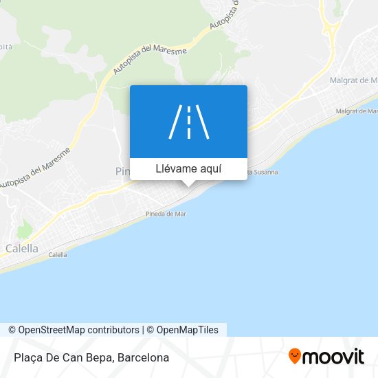 Mapa Plaça De Can Bepa