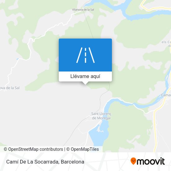 Mapa Camí De La Socarrada