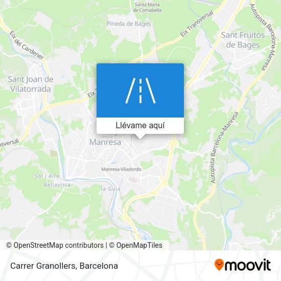 Mapa Carrer Granollers