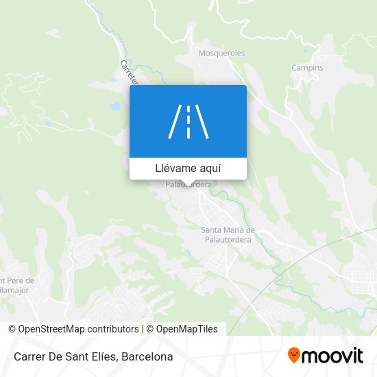 Mapa Carrer De Sant Elíes