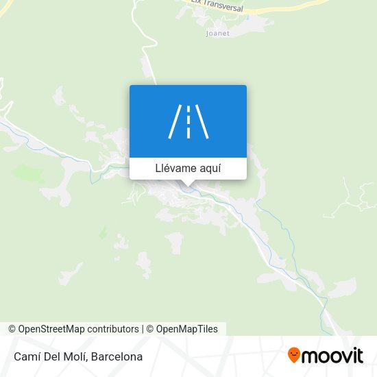 Mapa Camí Del Molí