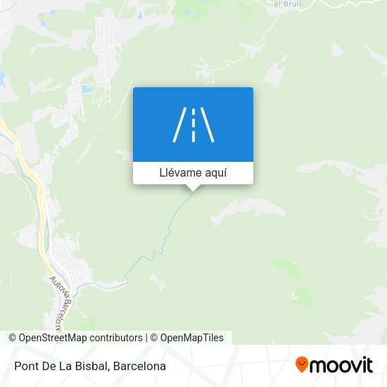 Mapa Pont De La Bisbal