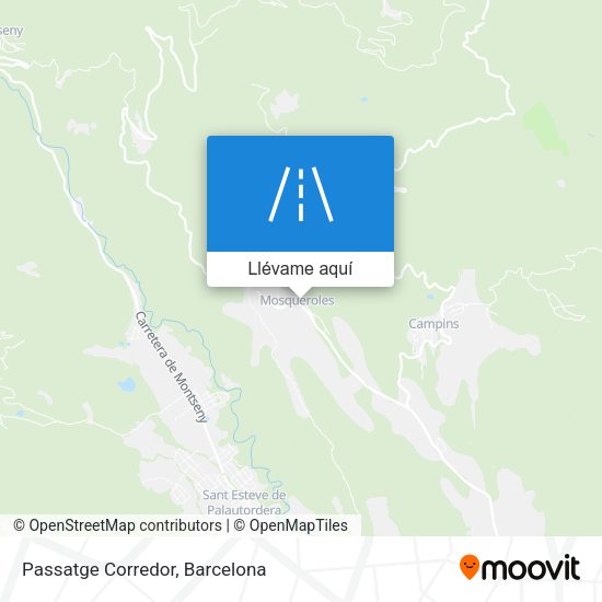Mapa Passatge Corredor