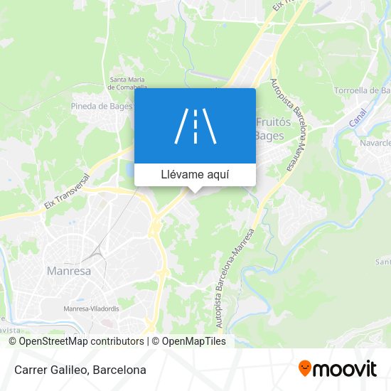 Mapa Carrer Galileo