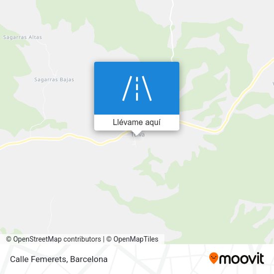 Mapa Calle Femerets