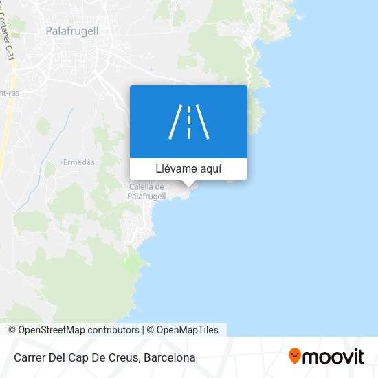 Mapa Carrer Del Cap De Creus