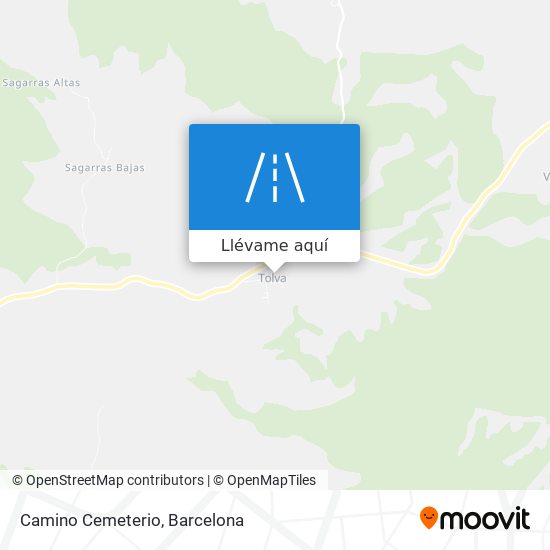 Mapa Camino Cemeterio