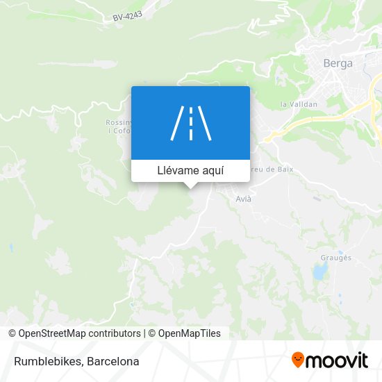 Mapa Rumblebikes