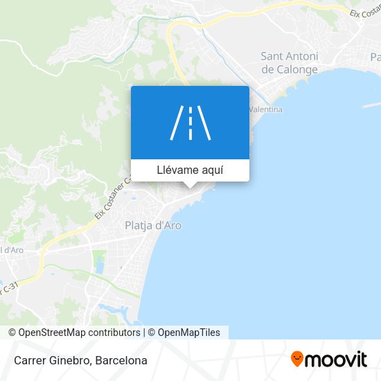 Mapa Carrer Ginebro