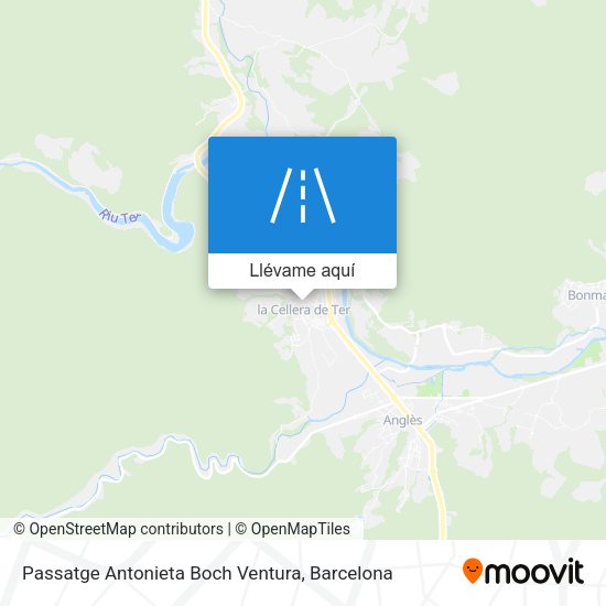 Mapa Passatge Antonieta Boch Ventura