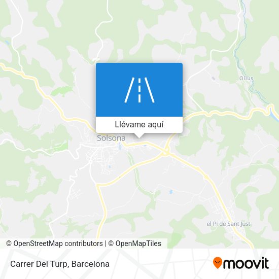 Mapa Carrer Del Turp