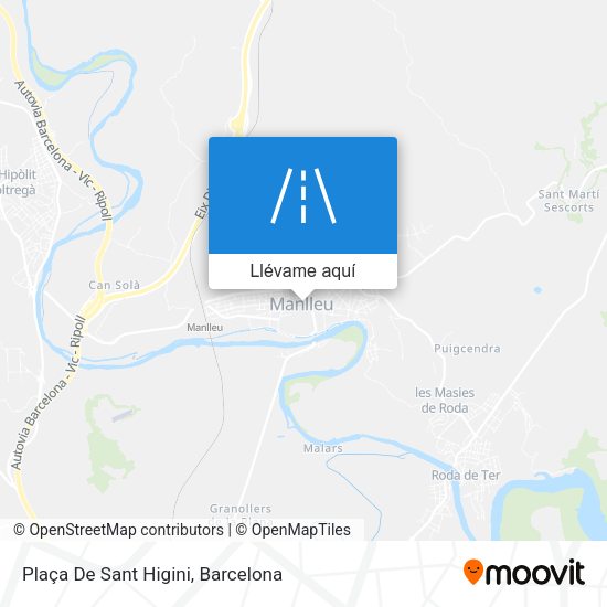 Mapa Plaça De Sant Higini