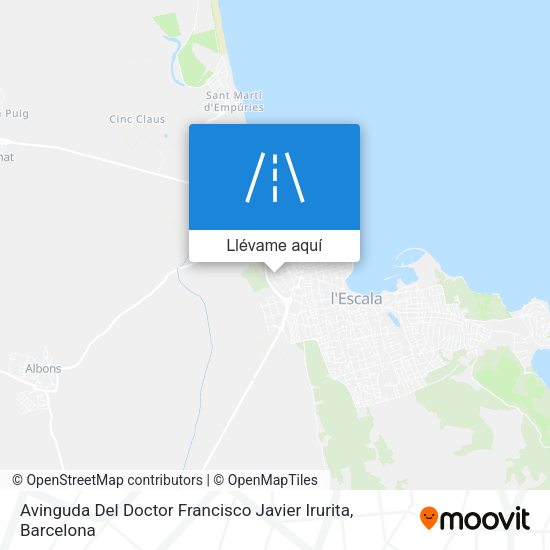 Mapa Avinguda Del Doctor Francisco Javier Irurita