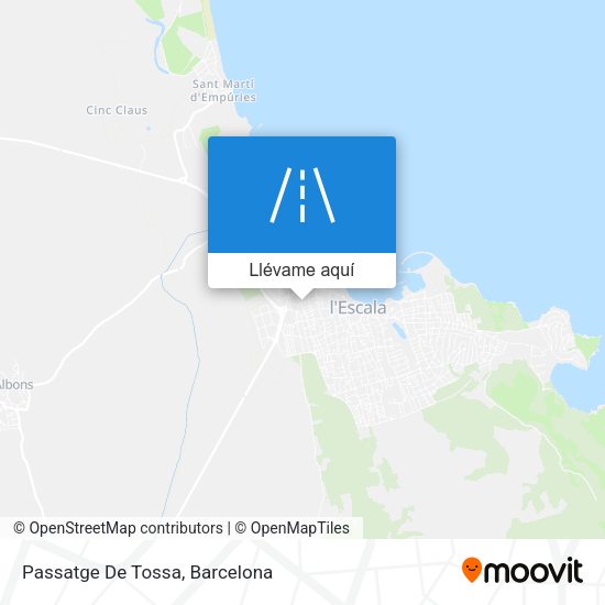 Mapa Passatge De Tossa