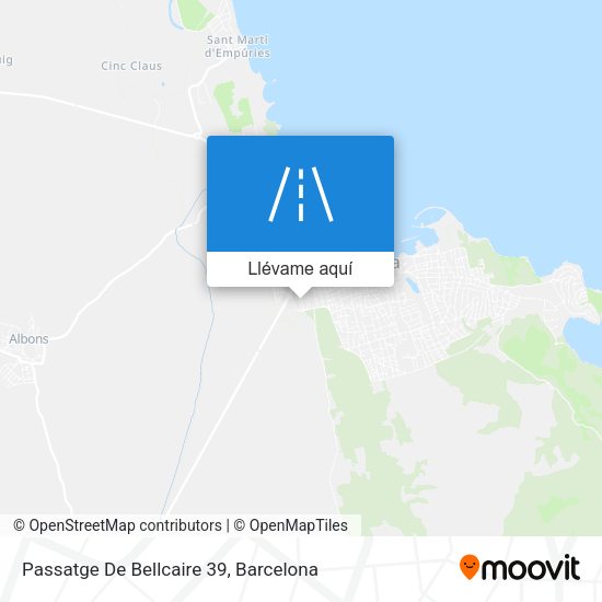 Mapa Passatge De Bellcaire 39