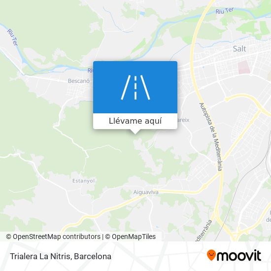 Mapa Trialera La Nitris