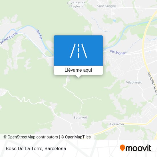 Mapa Bosc De La Torre
