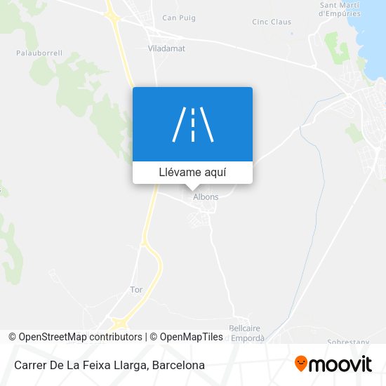 Mapa Carrer De La Feixa Llarga