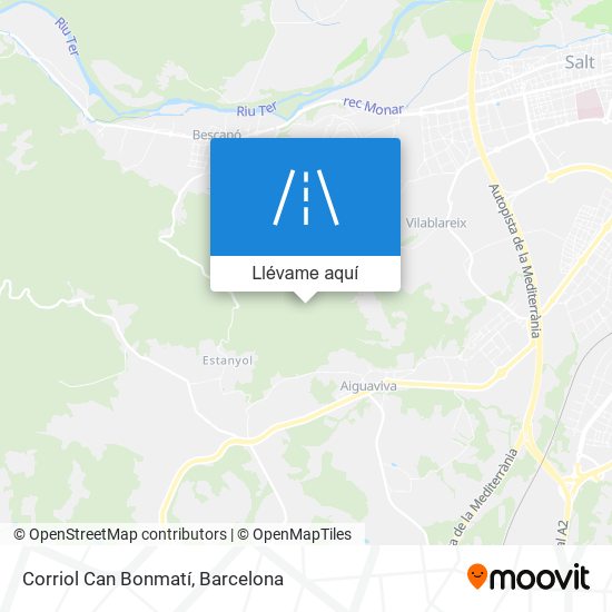 Mapa Corriol Can Bonmatí