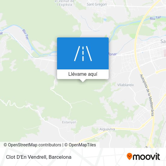 Mapa Clot D'En Vendrell