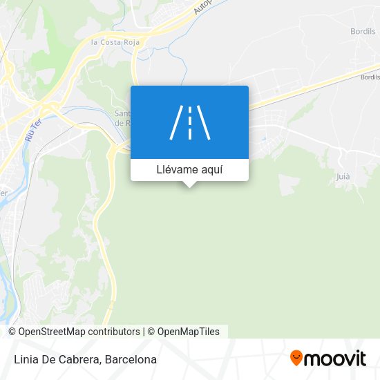 Mapa Linia De Cabrera