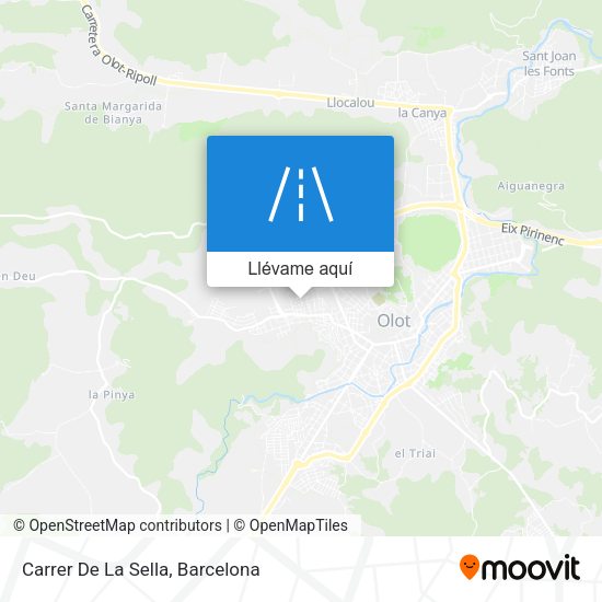Mapa Carrer De La Sella