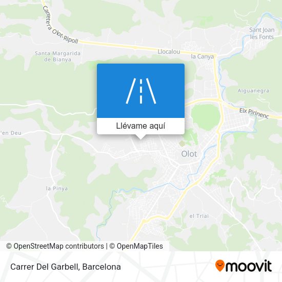 Mapa Carrer Del Garbell