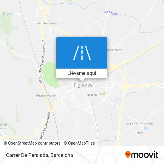 Mapa Carrer De Peralada