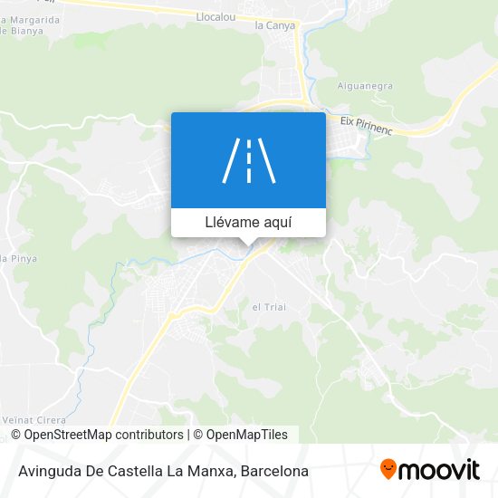 Mapa Avinguda De Castella La Manxa