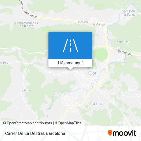 Mapa Carrer De La Destral