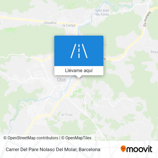 Mapa Carrer Del Pare Nolasc Del Molar