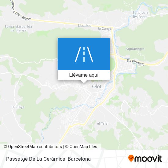 Mapa Passatge De La Cerámica