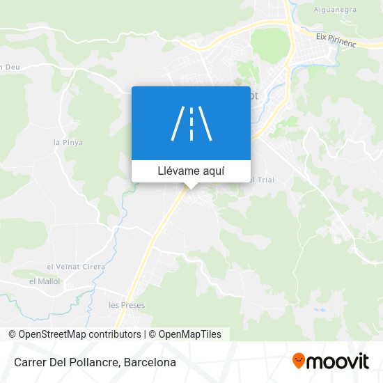 Mapa Carrer Del Pollancre