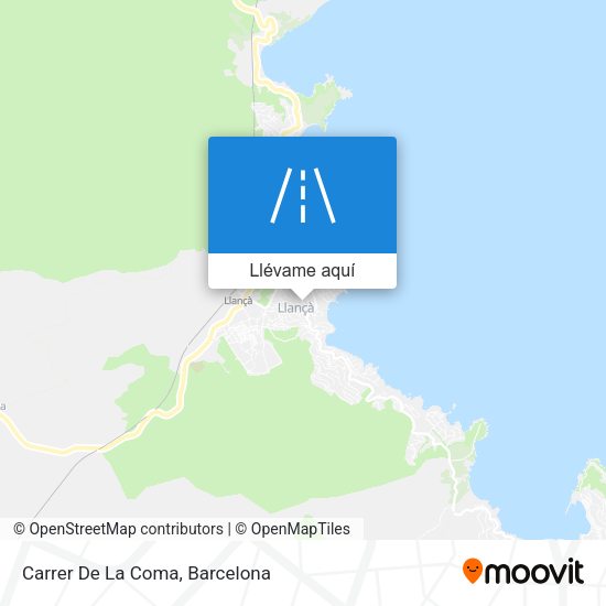 Mapa Carrer De La Coma