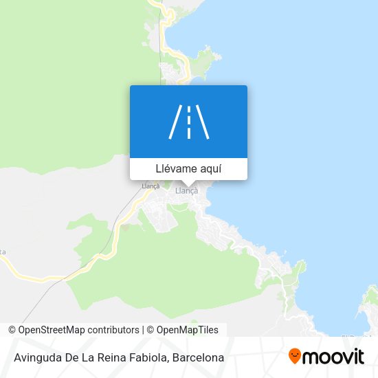 Mapa Avinguda De La Reina Fabiola