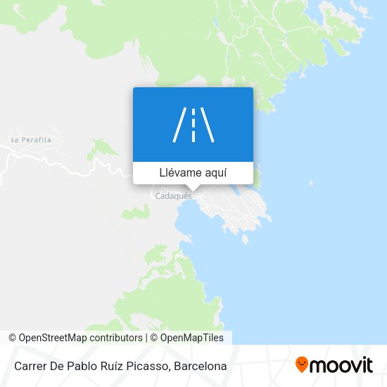 Mapa Carrer De Pablo Ruíz Picasso