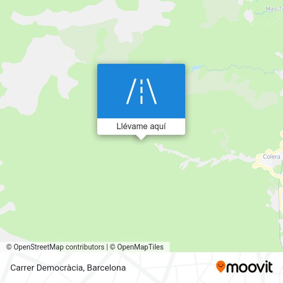 Mapa Carrer Democràcia
