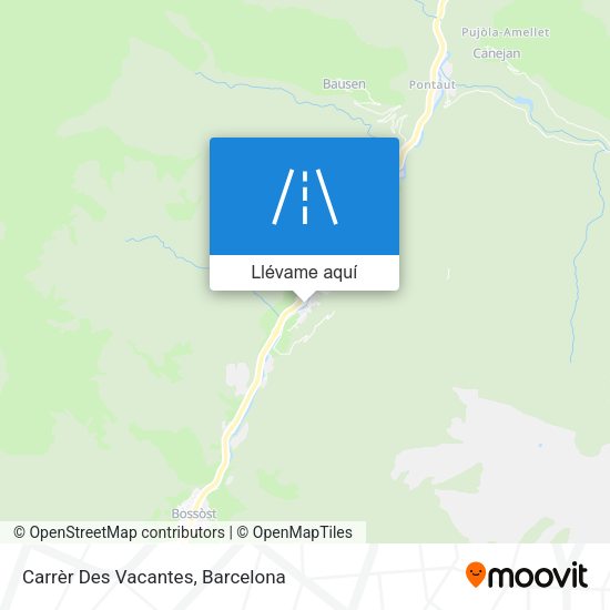 Mapa Carrèr Des Vacantes