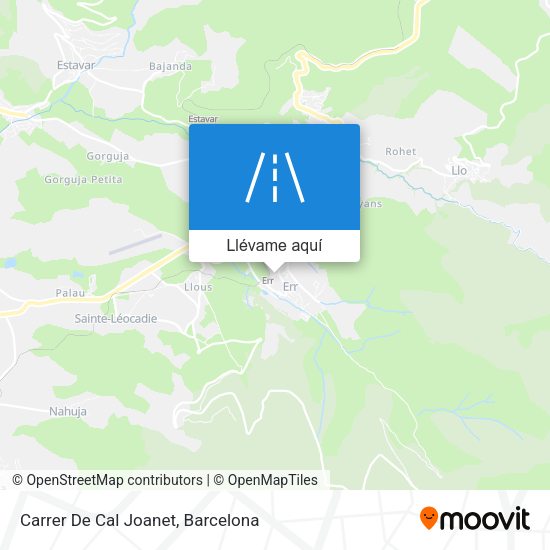 Mapa Carrer De Cal Joanet