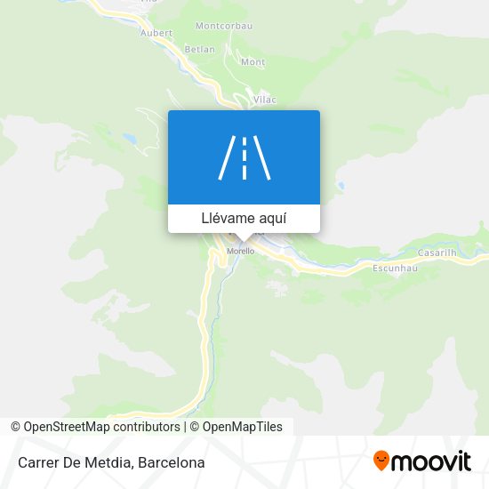 Mapa Carrer De Metdia