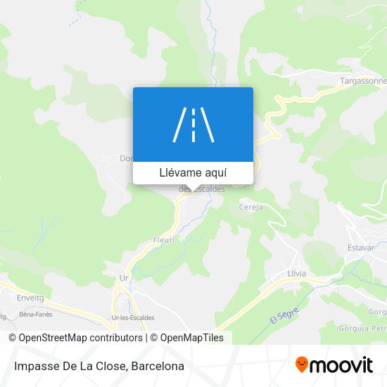 Mapa Impasse De La Close