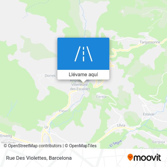 Mapa Rue Des Violettes