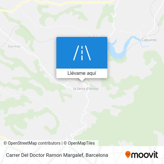 Mapa Carrer Del Doctor Ramon Margalef