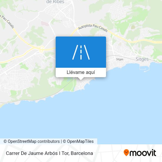 Mapa Carrer De Jaume Arbós I Tor