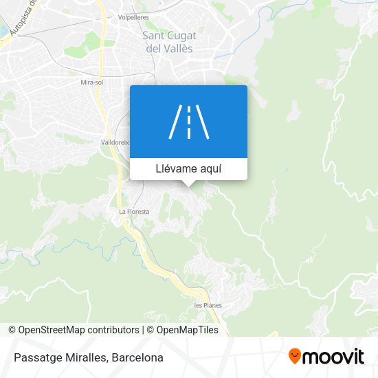 Mapa Passatge Miralles