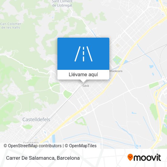 Mapa Carrer De Salamanca